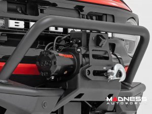 Ford Bronco Front Camera Relocation Bracket - Rough Country - Hawes Fairlead Ford Bronco Front Camera Relocation Bracket - Rough Country - Hawes Fairlead